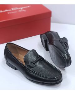 Salvatore Ferragamo Loafer Shoe Black 01