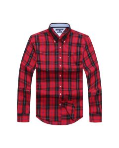 Tommy Long Sleeve Shirt Red Stripe