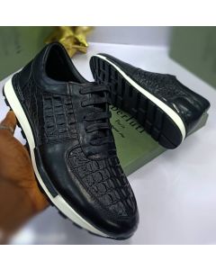 Berlutti Selected Shoe Black