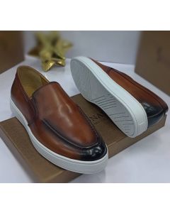 Billionaire Loafer Shoe Brown