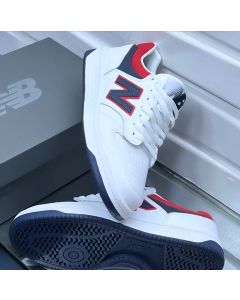 New Balance White Indigo Red