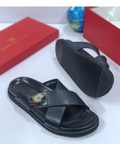 Giampieronicola Leather Slippers 01