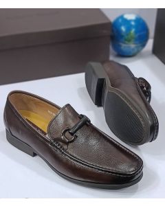 Roberto Wood Shoe Brown