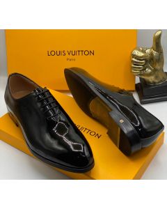 Louis Vuitton Lace-up Shoe Black