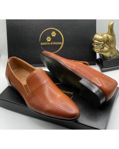 Earth Strong Loafer Shoe Brown
