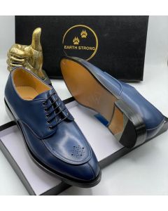 Earth Strong Lace-up Shoe Blue