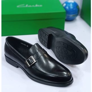 Clark's Leather Shoe Black