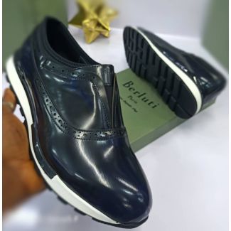 Berlutti Selected Shoe Black 01