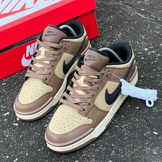 Nike SB Force Sneakers Brown & Cream