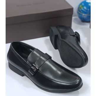 Roberto Wood Men's Shoe Black