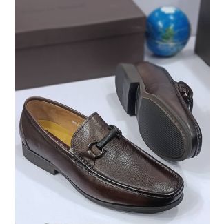 Roberto Wood Shoe Brown