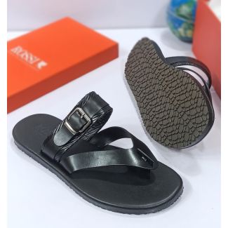 Rossi Italian Slippers Black