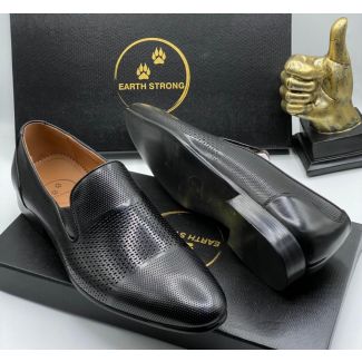 Earth Strong Loafer Shoe Black 
