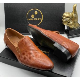 Earth Strong Loafer Shoe Brown