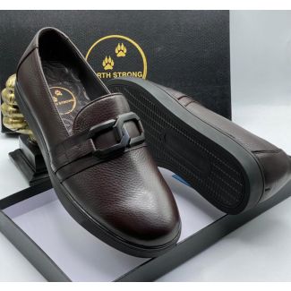 Earth Strong Loafer Shoe Brown 02