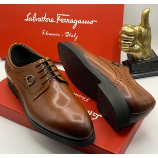 Salvatore Ferragamo Lace-up Shoe Brown