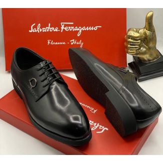 Salvatore Ferragamo Lace-up Shoe Black