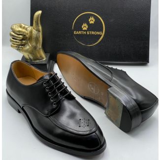 Earth Strong Lace-up Shoe Black