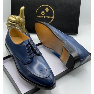 Earth Strong Lace-up Shoe Blue